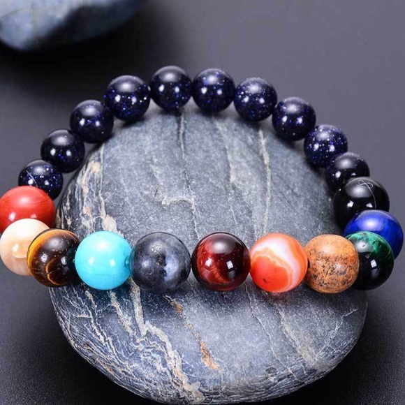 Planetary gemstone bracelet - Picture 6 of 14